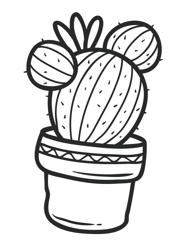 Cactus Monogram SVG, PNG, DXF. Instant download files for Cricut Design  Space, Silhouette, Cameo, Design, Cut file, Printing, or more