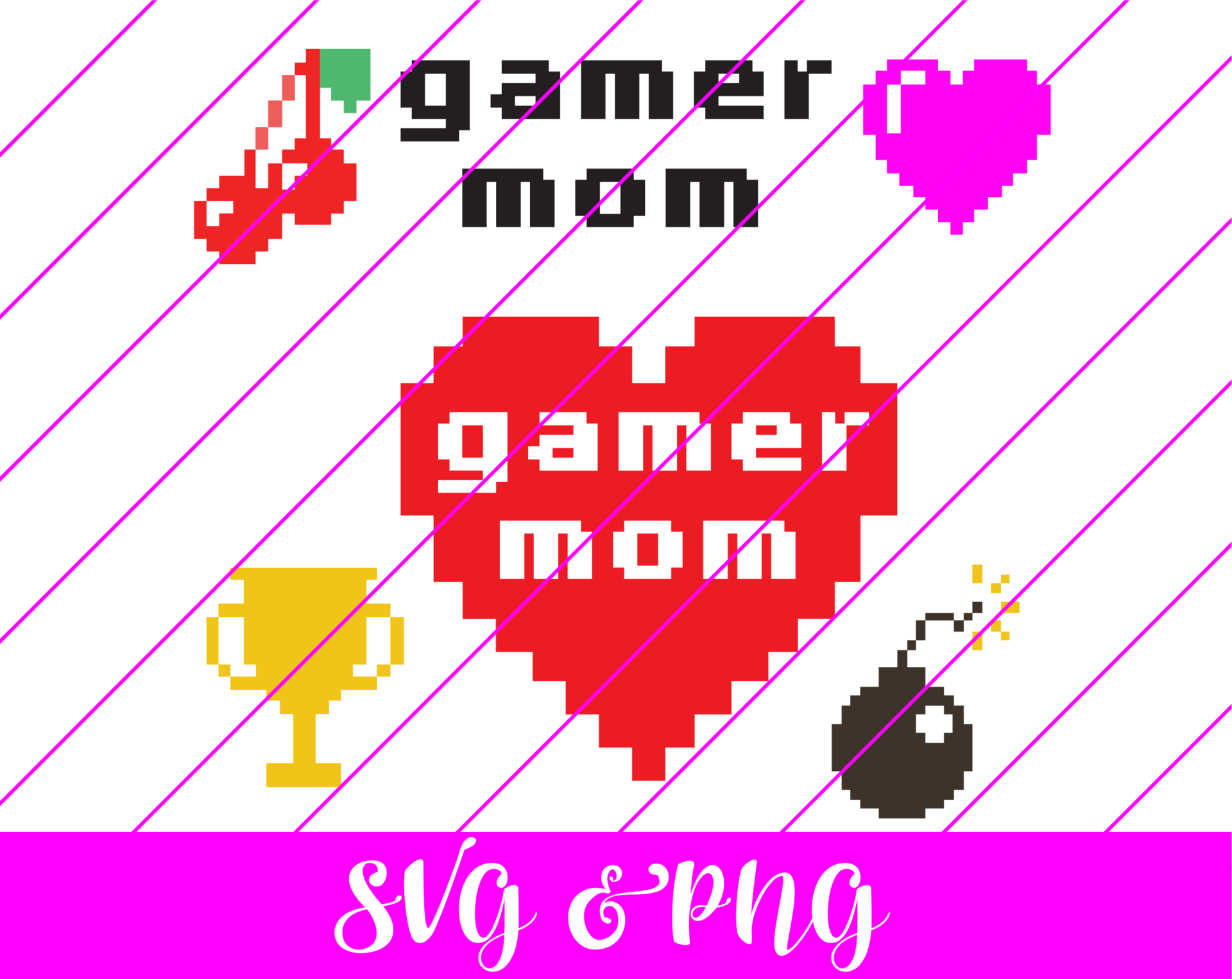 Retro Video Game SVG