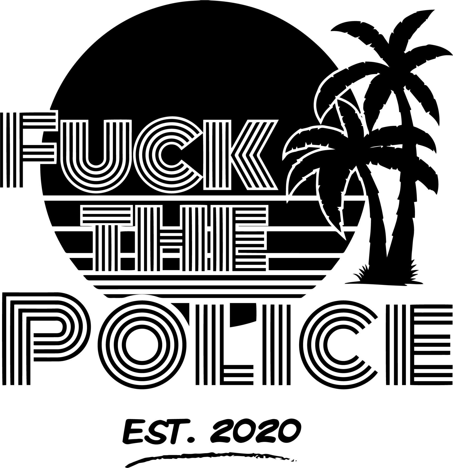 Fuck the police SVG