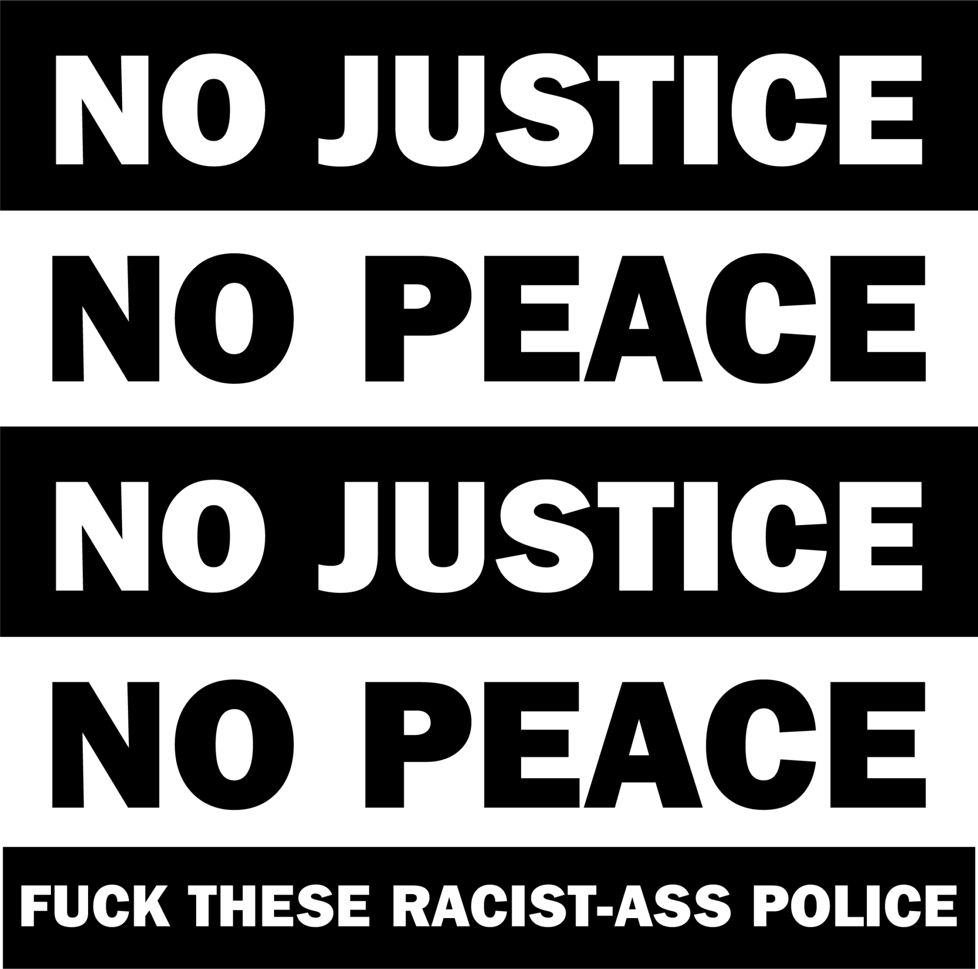 No justice no peace 2 SVG