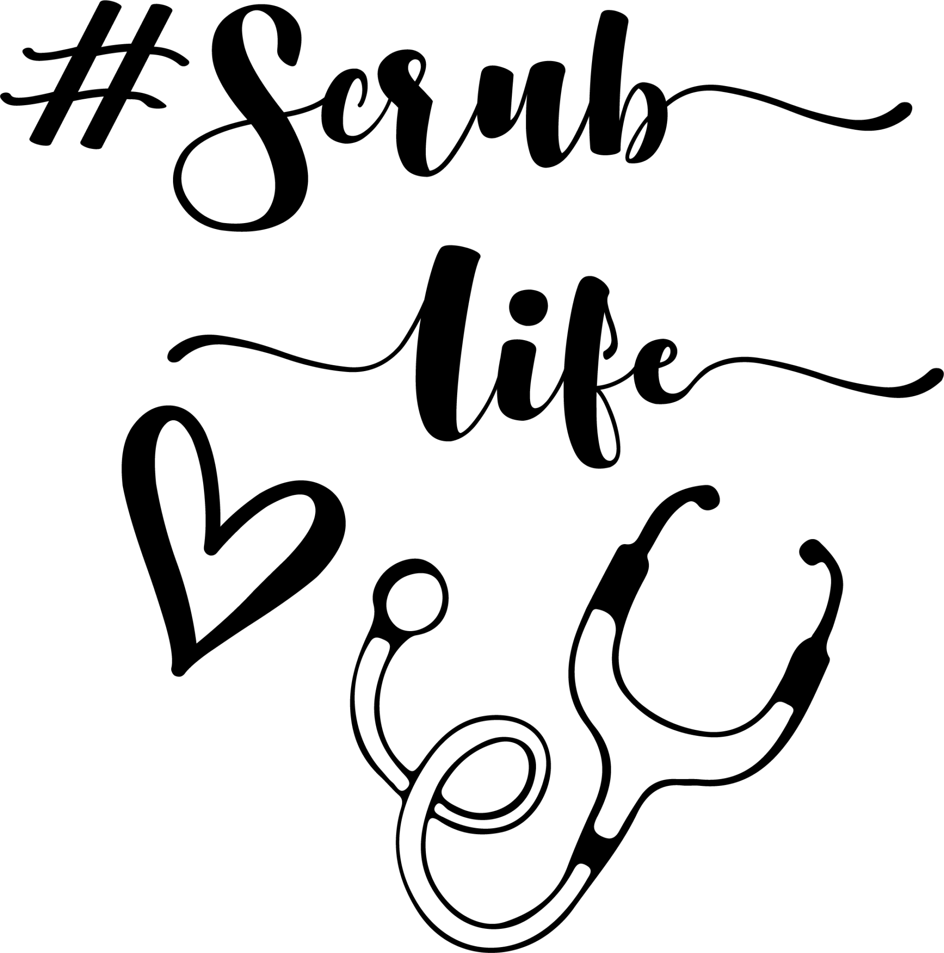 Scrub Life SVG