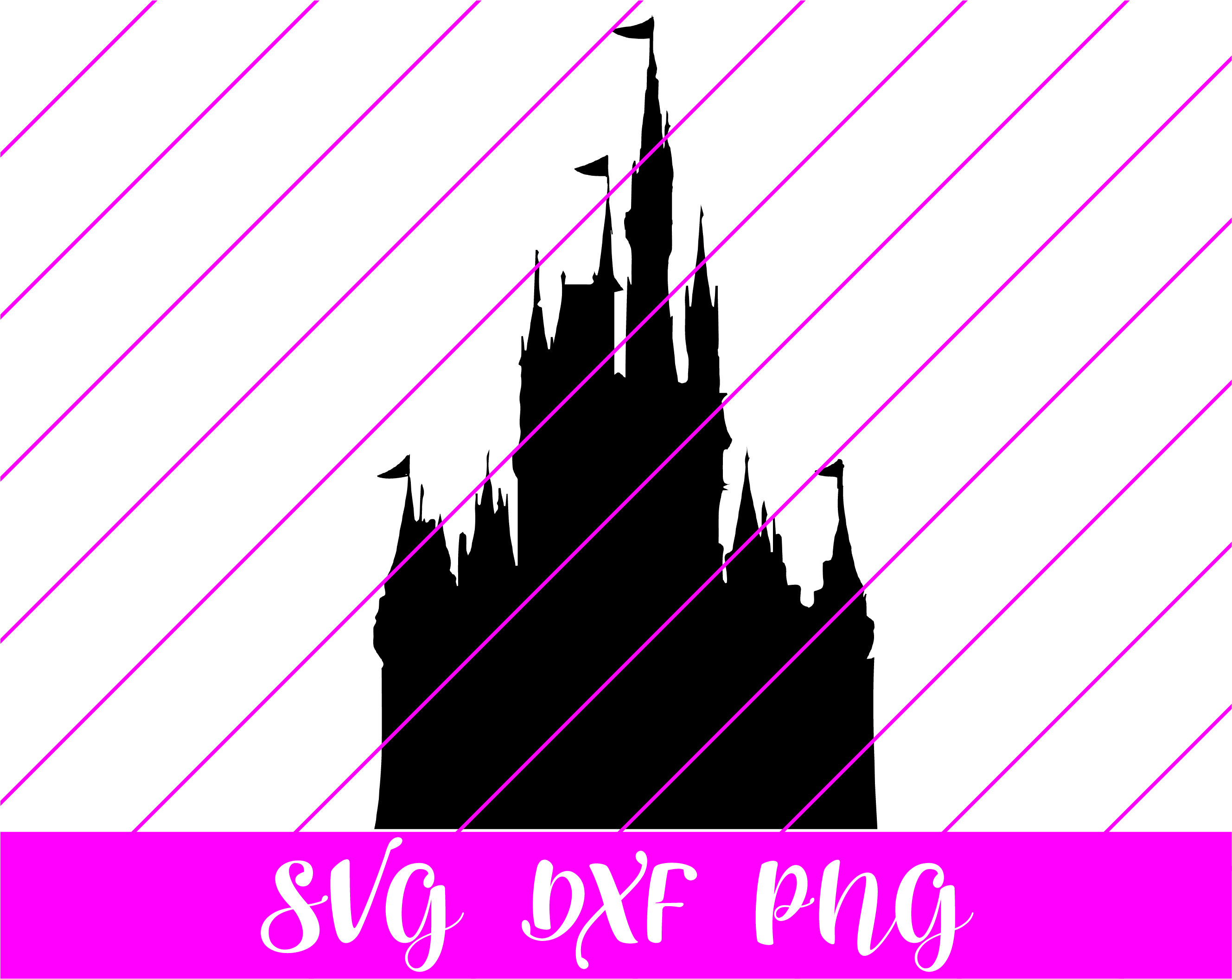 Free Free 220 Disney Castle Silhouette Svg Free SVG PNG EPS DXF File