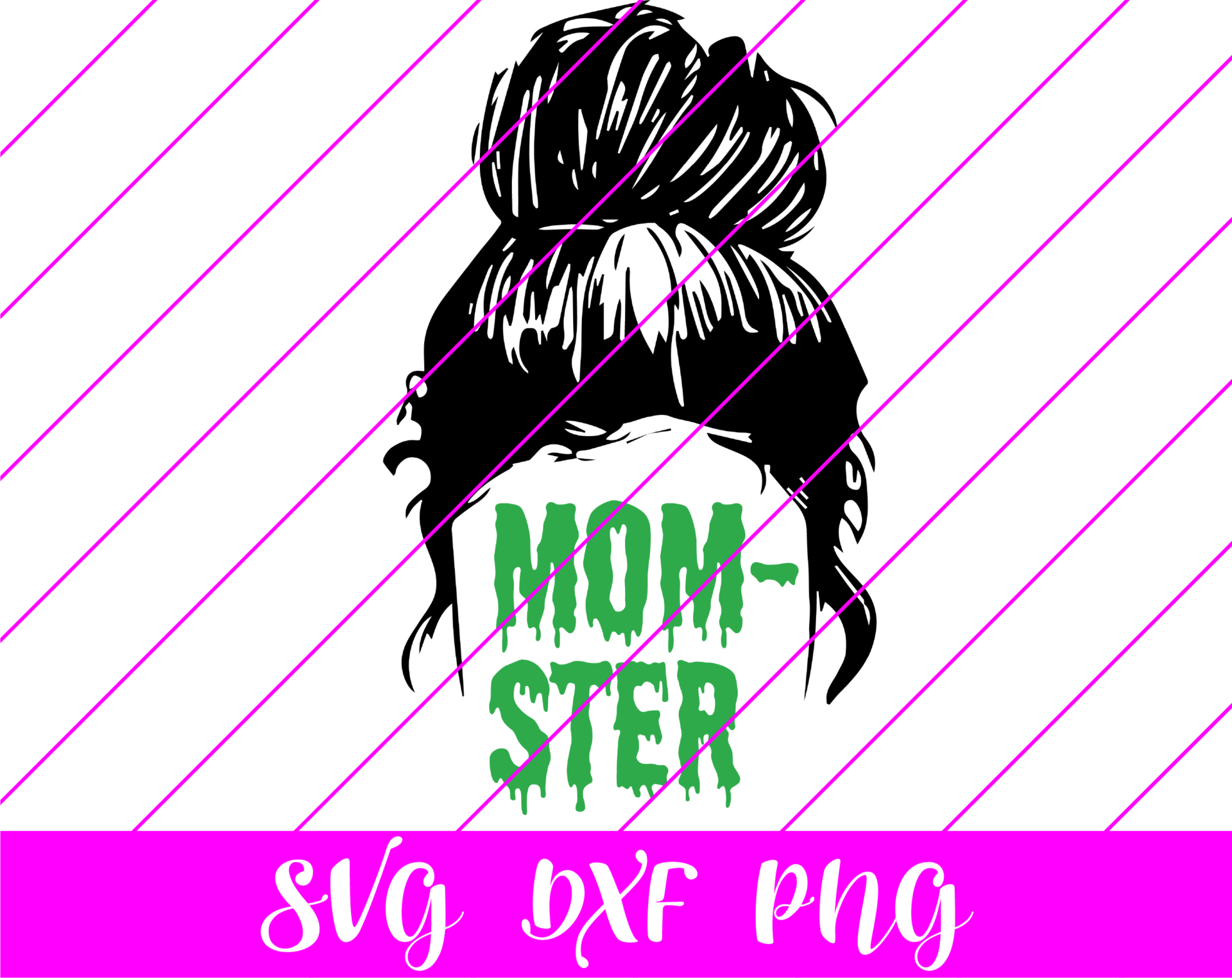 momster bun SVG