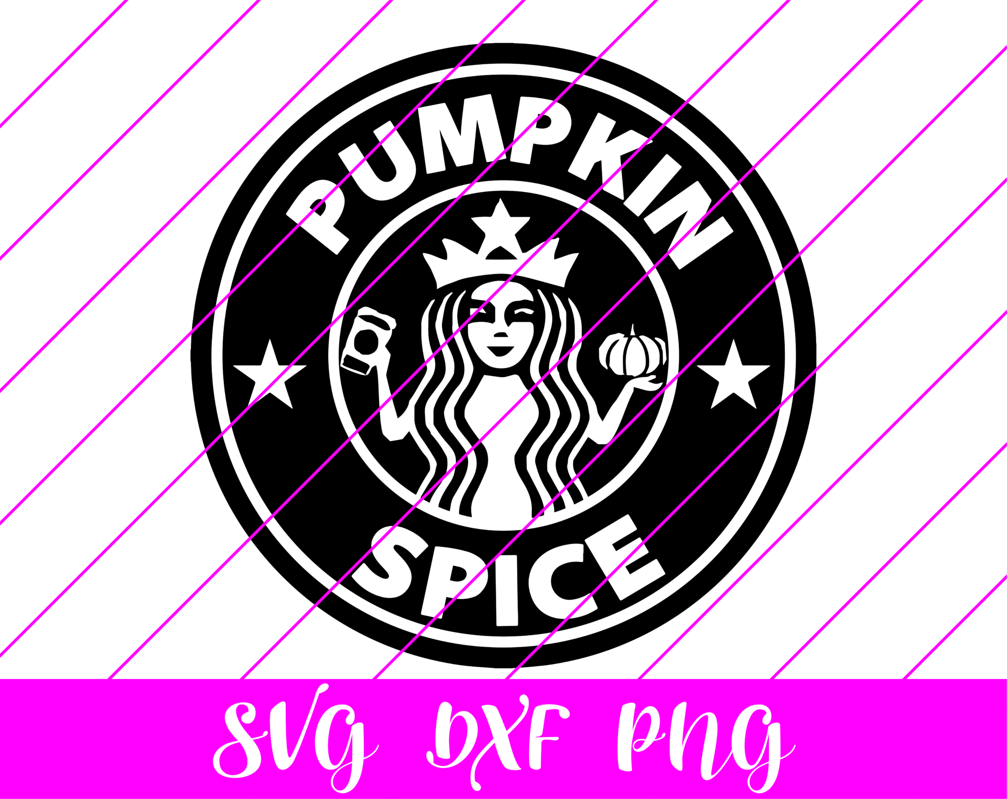 Pumpkin Spice Starbucks Logo SVG - Free Pumpkin Spice Starbucks Logo ...