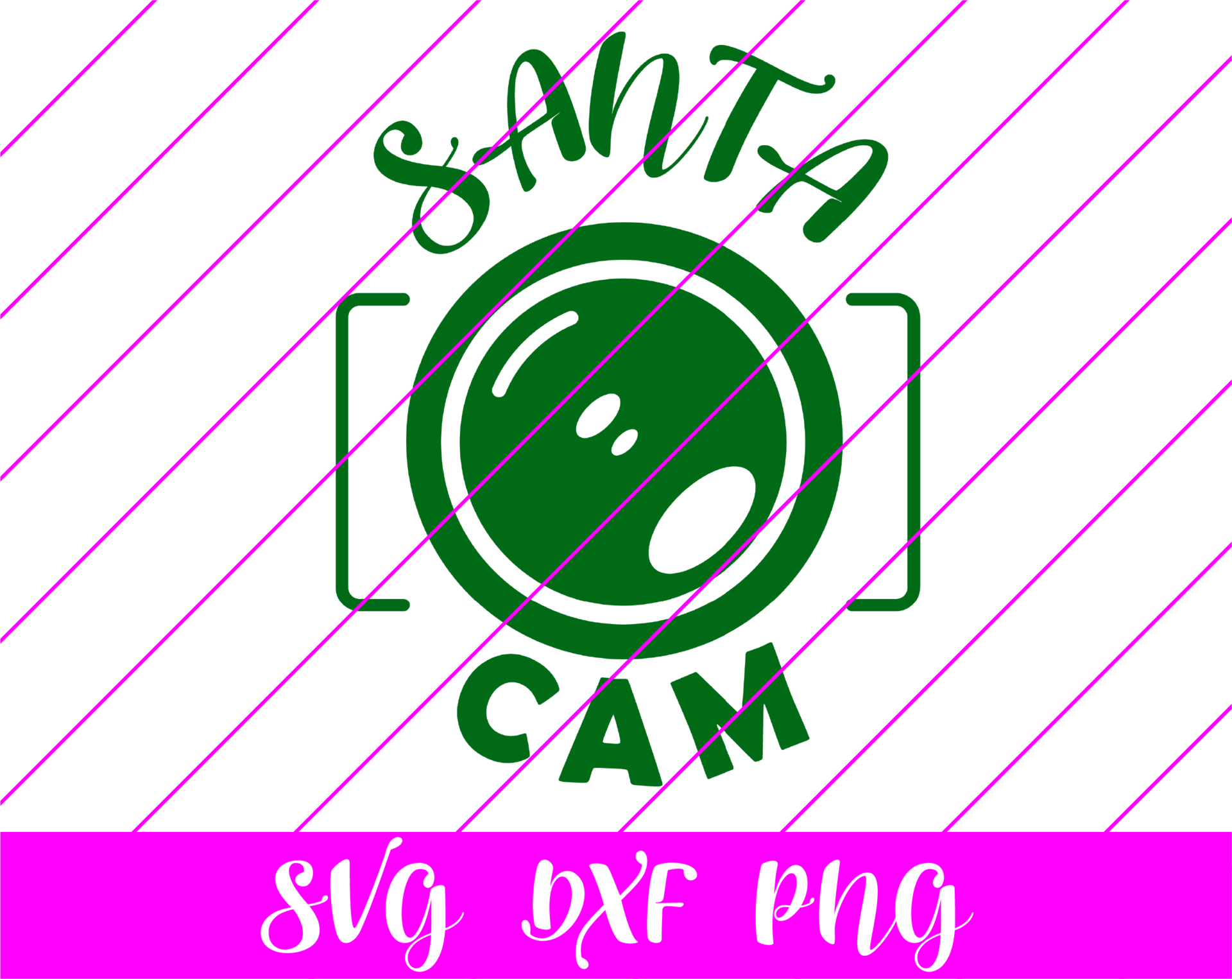 Santa Cam SVG