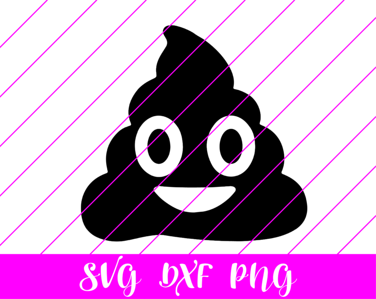 Poop Emoji SVG - Free Poop Emoji SVG Download - svg art