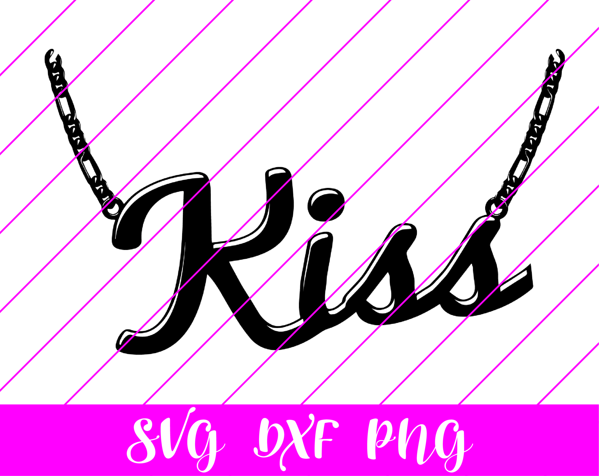 Kill Chain Necklace Valentine's SVG