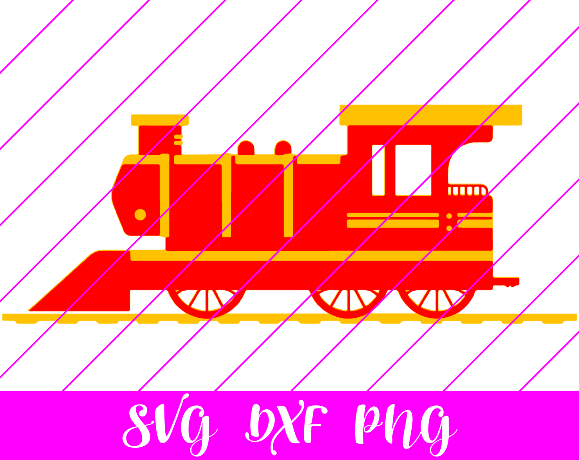 Train Layered SVG