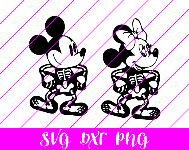 Mickey Minnie Valentine SVG Bundle (FSD-K60) - Store Free SVG Download