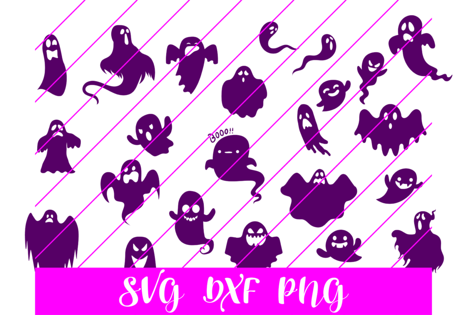 Ghosts SVG