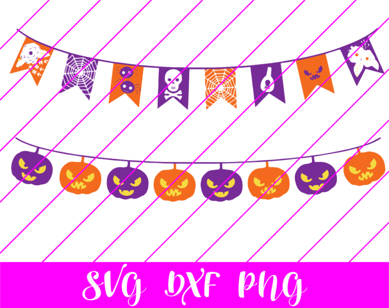 Halloween Banners SVG