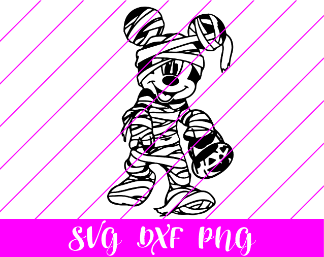 Mickey Mouse Mummy SVG - Free Mickey Mouse Mummy SVG Download - svg art