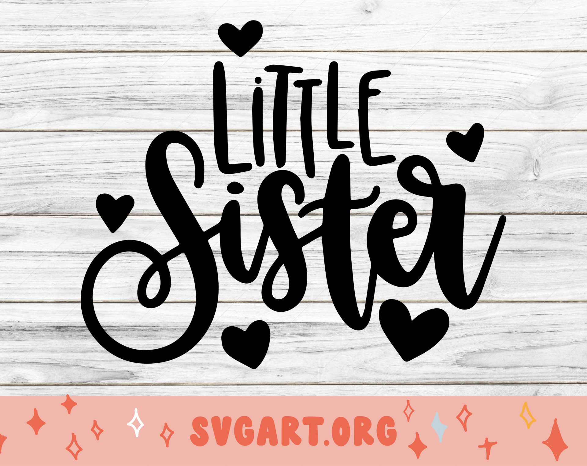 Little Sister SVG