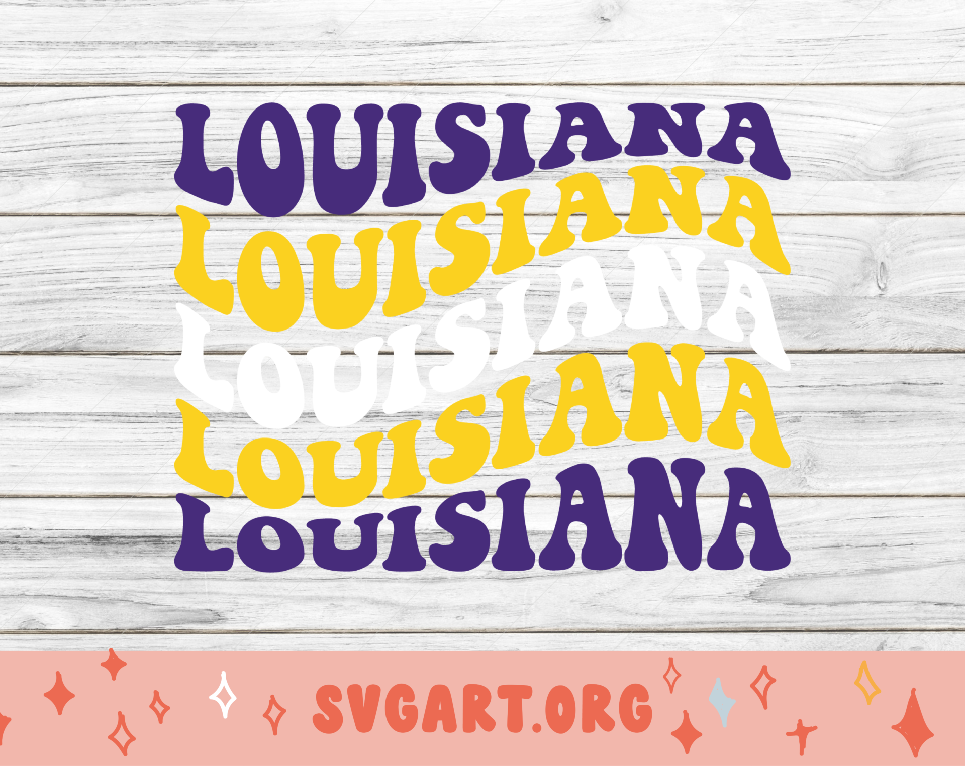 Louisiana Football SVG